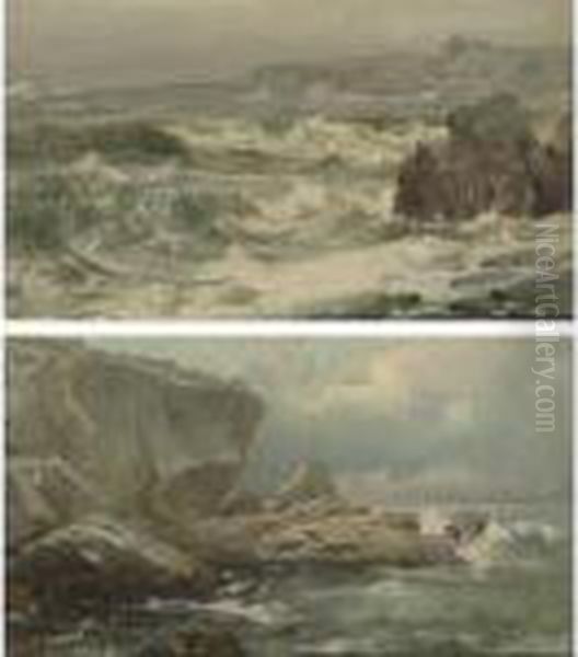 The New England Coast Oil Painting by William Trost Richards