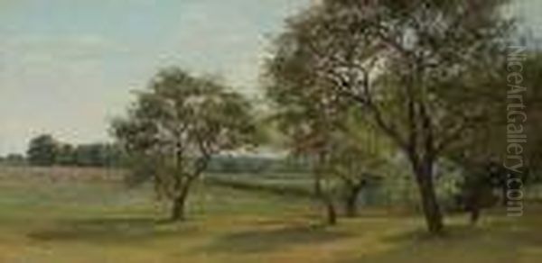 Shady Grove Oil Painting by William Trost Richards