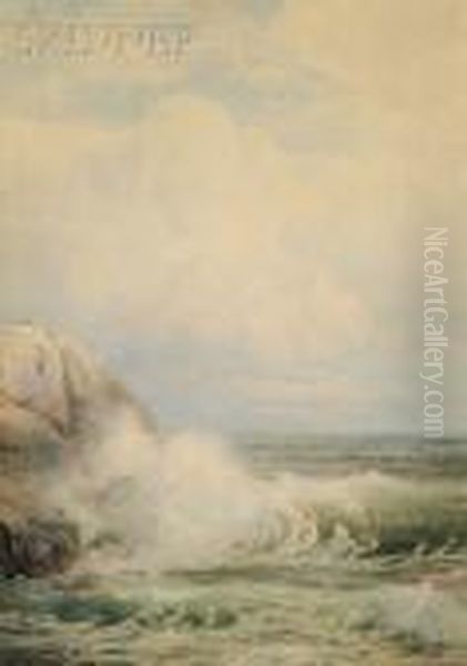 Summer Clouds Oil Painting by William Trost Richards