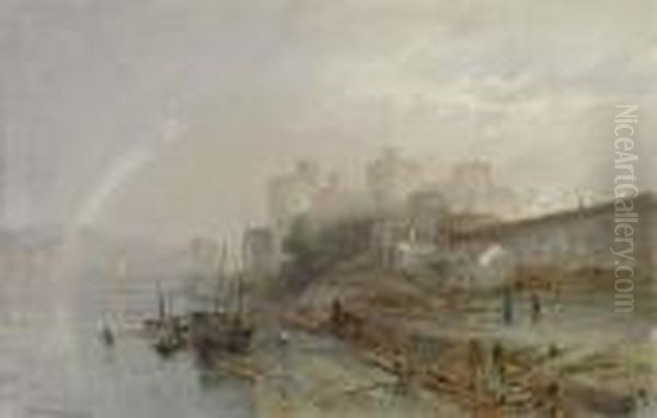 Conway Castle, Wales Oil Painting by William Trost Richards