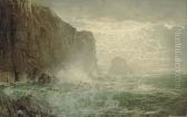 Grand Manan Island Oil Painting by William Trost Richards