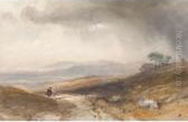 Heading Home Oil Painting by Thomas Miles Richardson