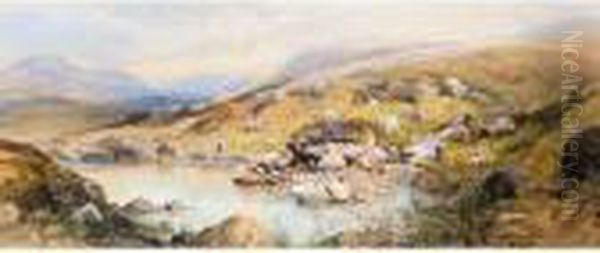 The Spital Of Glenshee Oil Painting by Thomas Miles Richardson