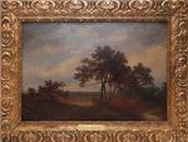 Landscape Oil Painting by Leon Richet