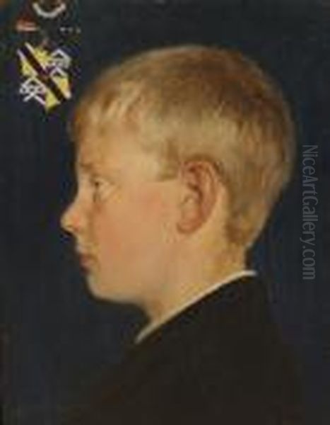 Portrait Of Young Man Oil Painting by George Richmond