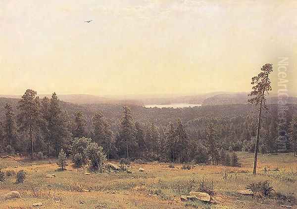 The Forest Horizons I Oil Painting by Ivan Shishkin