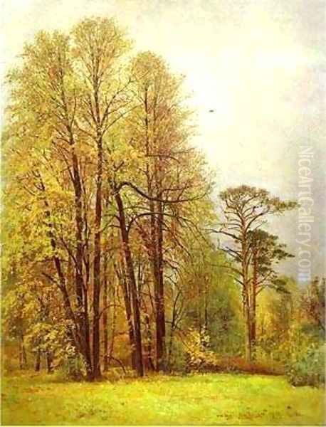 Autumn 1892 Oil Painting by Ivan Shishkin