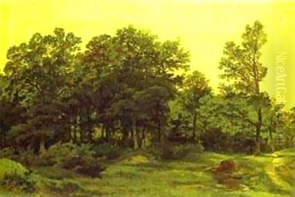 Shishkin Oil Painting by Ivan Shishkin