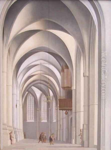 View of the Choir Entrance in St Bavo Haarlem by Pieter Jansz Saenredam