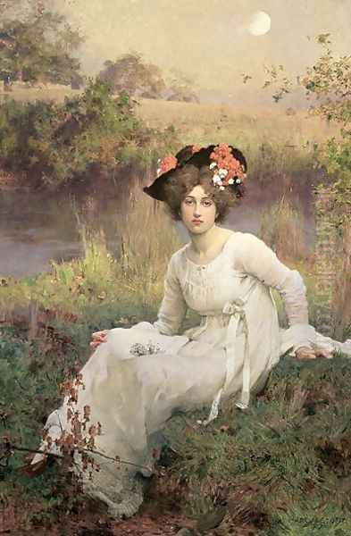 Reverie, 1899 Oil Painting by Marcus Stone