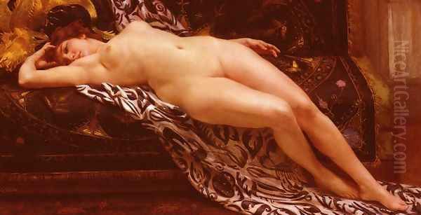 L Abandon Oil Painting by Guillaume Seignac