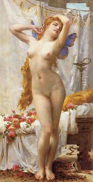 The Awakening of Psyche I Oil Painting by Guillaume Seignac