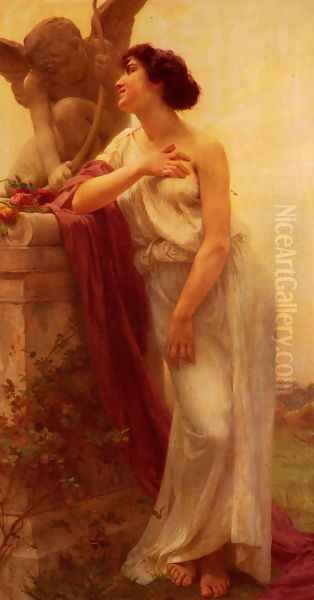 Confidence Oil Painting by Guillaume Seignac