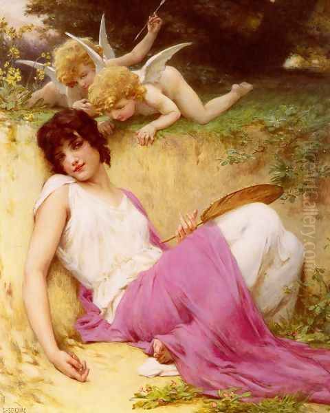 L'Innocence (Innocence) Oil Painting by Guillaume Seignac