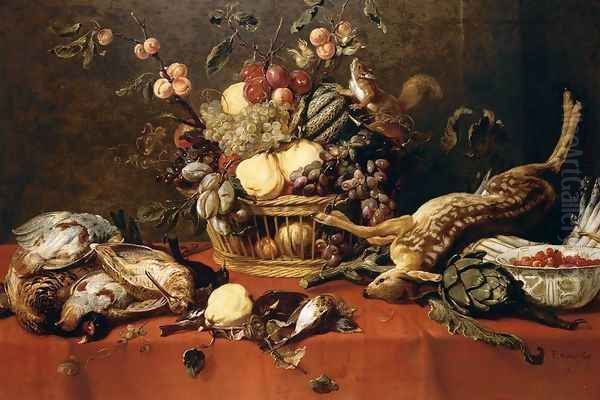 Still-Life 1635-39 Oil Painting by Frans Snyders