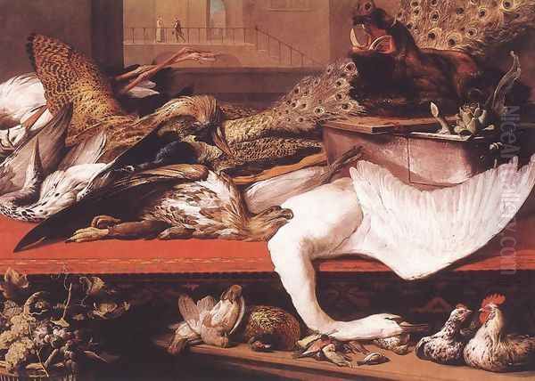 Still-life 1614 Oil Painting by Frans Snyders