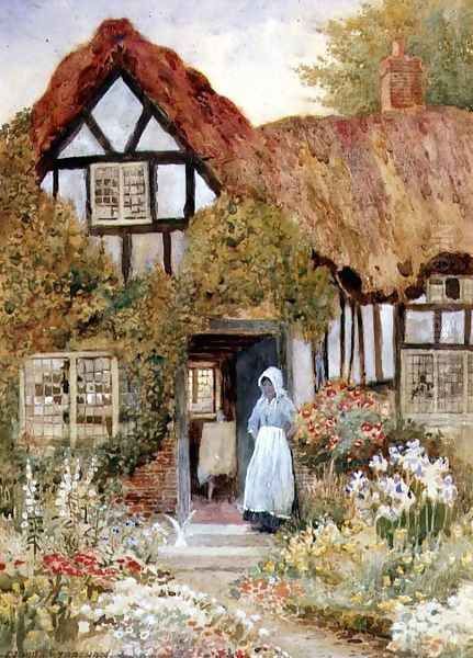 Watching the Dove Oil Painting by Arthur Claude Strachan