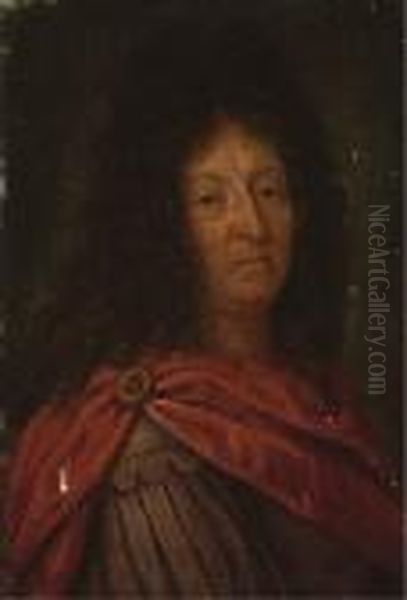 Portrait Of A Louis Xiv Oil Painting by Hyacinthe Rigaud