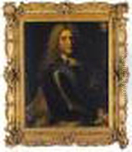 Portrait De Jacques Francois Du Chastenet De Puysegur Oil Painting by Hyacinthe Rigaud