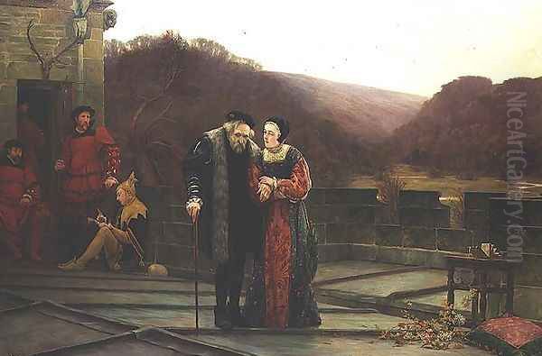 A Prisoner of State, 1885 Oil Painting by Walter-Dendy Sadler