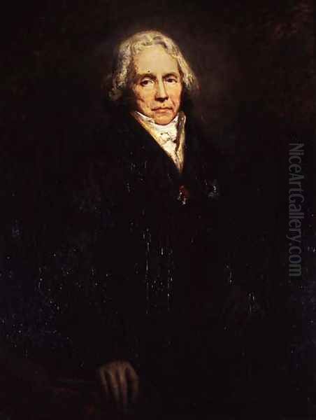 Portrait of Charles Maurice de Talleyrand-Perigord 1754-1838, 1828 Oil Painting by Ary Scheffer