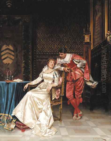 A Welcome Distraction by Charles Joseph Frederick Soulacroix