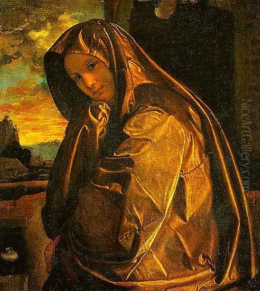 Mary Magdalen Oil Painting by Giovanni Girolamo Savoldo