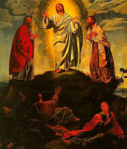 The Transfiguration Oil Painting by Giovanni Girolamo Savoldo