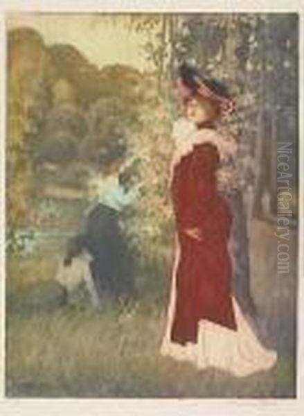 Fleur D'automne Oil Painting by Manuel Robbe