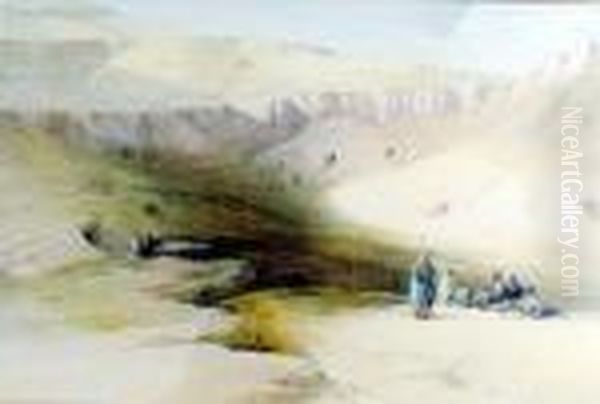 The Valley Of The Kings Oil Painting by David Roberts