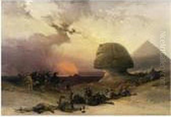 The Holy Land, Syria Oil Painting by David Roberts