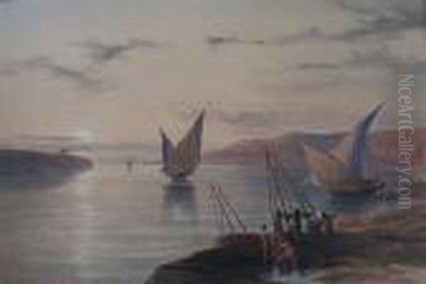 Egypt And Nubia Twenty Four Oil Painting by David Roberts