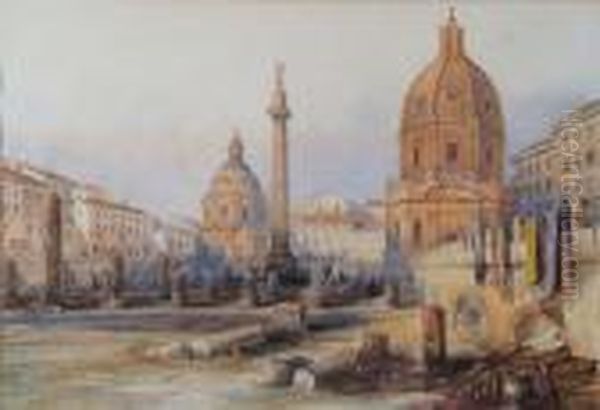 Rome Oil Painting by David Roberts