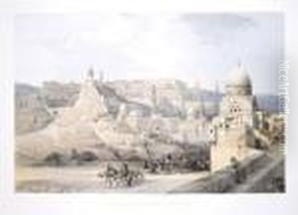 [the Holy Land] Oil Painting by David Roberts