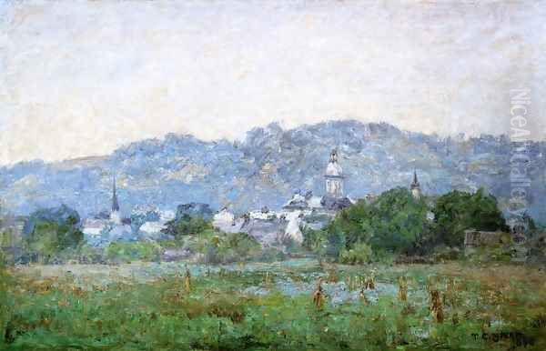 Brookville Oil Painting by Theodore Clement Steele