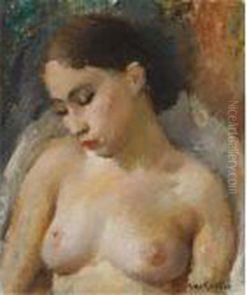 Nude Oil Painting by Vera Rockline