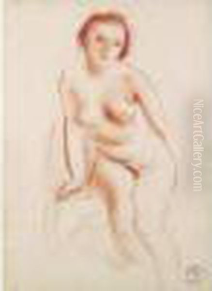 Nude Oil Painting by Vera Rockline