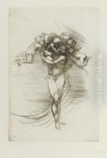 Le Printemps. 146 X 100 Oil Painting by Auguste Rodin