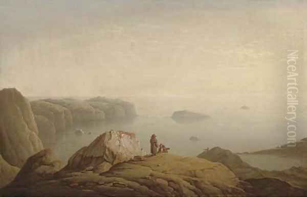 Land's End, Cornwall Oil Painting by Robert Salmon