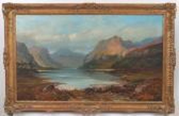 Landscape Oil Painting by Clarence Roe