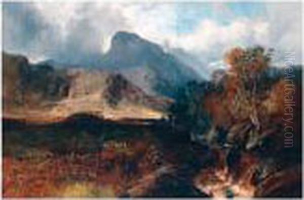 Ben Nevis Oil Painting by Clarence Roe