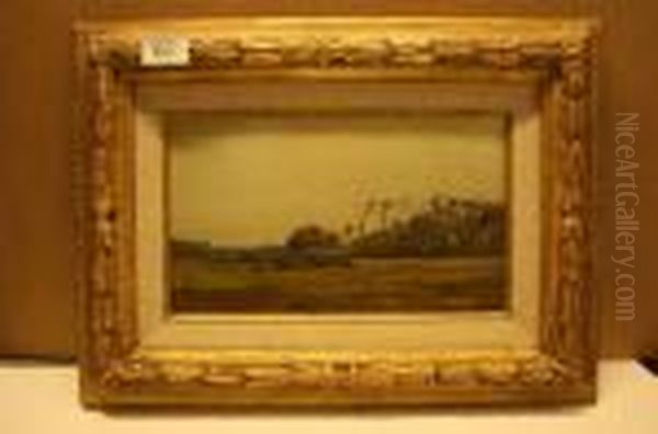 Landschapje Oil Painting by Willem Roelofs