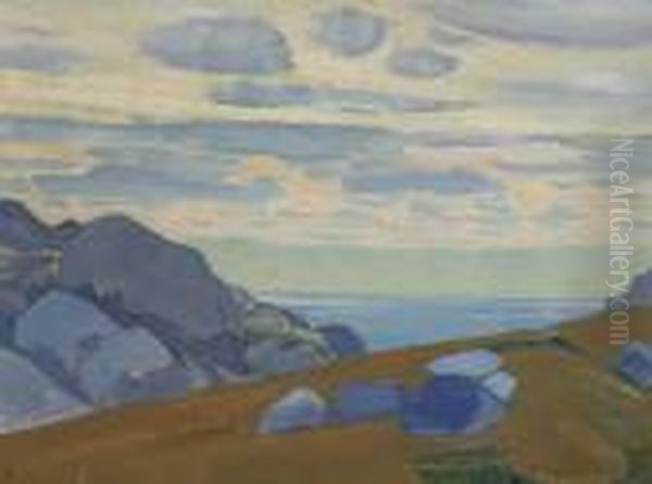 Rocks And Cliffs by Nicolaj Konstantinov Roerich