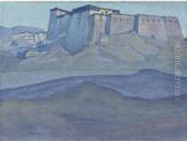 Dzong by Nicolaj Konstantinov Roerich