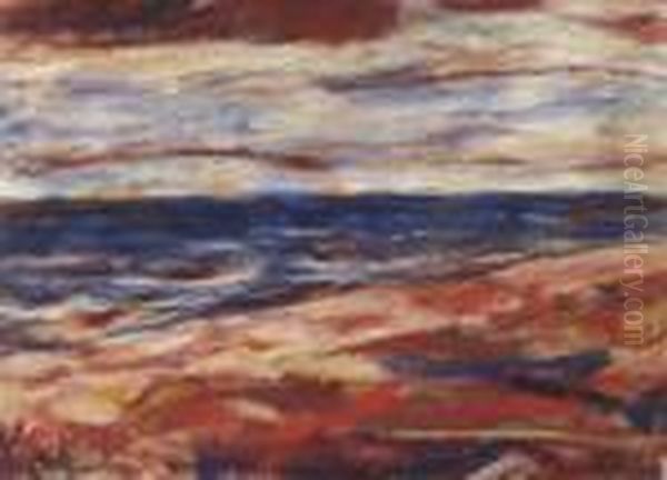 Ostsee Oil Painting by Christian Rohlfs