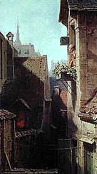 The Hypochondriac Oil Painting by Carl Spitzweg