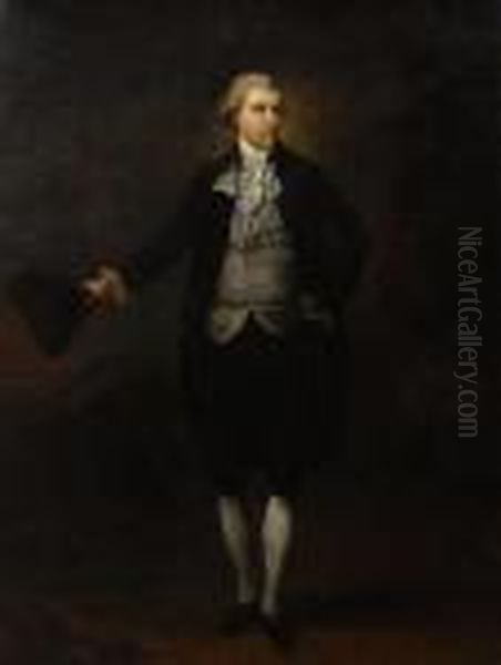 Portrait Of A Gentleman Oil Painting by George Romney