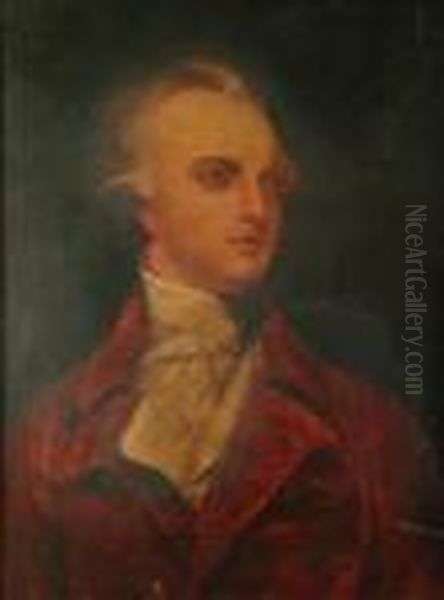 Portrait Of A Gentleman Oil Painting by George Romney