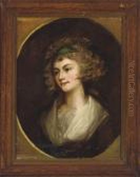 The Parson's Daughter Oil Painting by George Romney