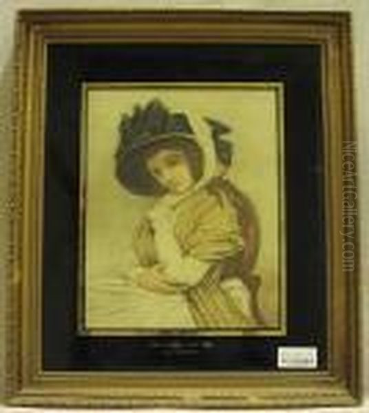 Emma Lady Hamilton Oil Painting by George Romney